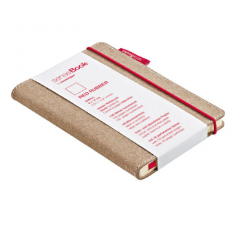 Transotype Блокнот в клетку SenseBook Red Rubber S, 9 x 14 см, A6