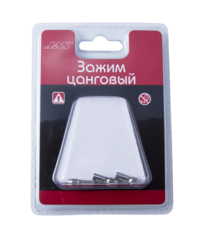 JAS 2954 Зажим цанговый, 3,0 мм, 3 шт./уп., блистер