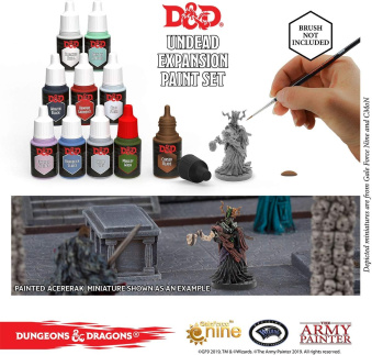 Набор красок Army Painter – D&D Undead Paint Set