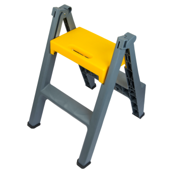 HANKO SP-2025-2103 Складная пластиковая стремянка с двумя ступенями