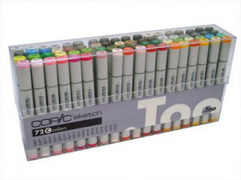 Набор маркеров Copic Sketch Set C (72 шт., в пластиковой упаковке)