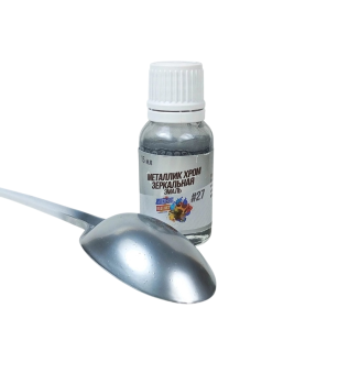 Хася Моделист Эмаль металлик хром зеркальный, 15 мл