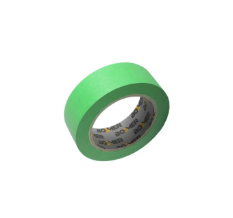 BOOMER Лента маскирующая 90ºС-30 мин, зеленая, 38 мм x 40 м