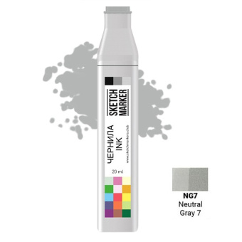 Чернила спиртовые SKETCHMARKER 22 мл цв. NG7 Neutral Gray 7