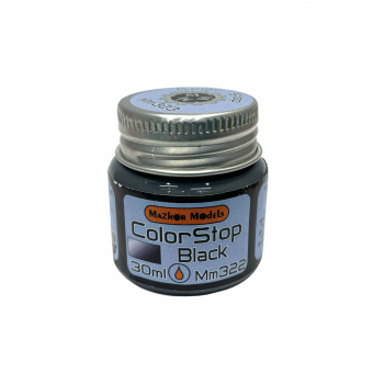 Мажор Моделс Жидкая маска (Color Stop), 30 мл, черная