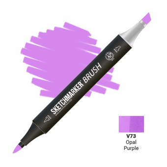 Маркер SKETCHMARKER Brush V73 Opal Purple