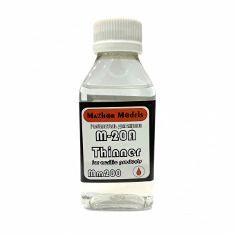 Мажор Моделс Разбавитель для акрила на спиртовой основе (M-20A Thiner), 100 мл