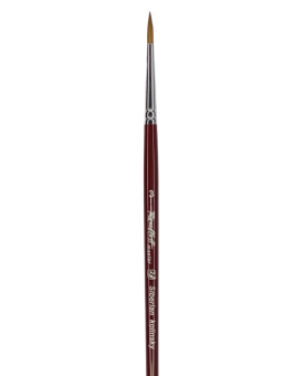 Кисть Roubloff серии 301T Master №3, круглая, колонок, короткая ручка