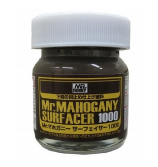 Mr. Hobby Грунтовка Mr. Mahogany Surfacer 1000, 40 мл