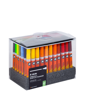 Набор маркеров Molotow ONE4ALL 227HS Complete Set 4 мм (74 шт.)