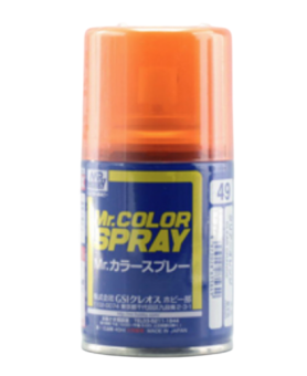 Mr. Hobby Краска в баллончиках 100 мл CLEAR ORANGE