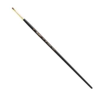 Кисть Roubloff серии 1127 №4, колонок, плоская, длинная ручка