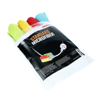 Menzerna Microfiber Cleaning Многоразовые полировальные салфетки из микрофибровой ткани, 4 шт.