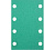 HANKO Шлифовальная полоска Green Film DC341 81x133 мм 8 отв. Р120