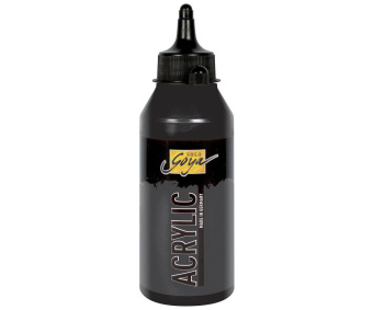 Краска акриловая Solo Goya Acryl 250 мл, черный