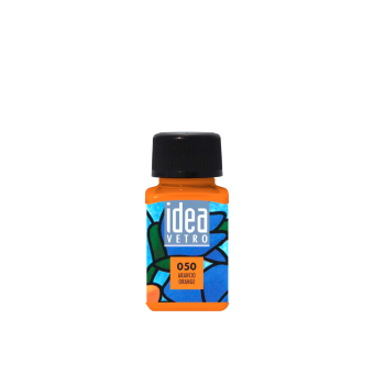 Краска лаковая по стеклу Maimeri Idea Vetro Оранжевый, 60 мл