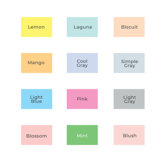 Набор капиллярных ручек Sketchmarker Artist fine pen Light colors, 12 цв.