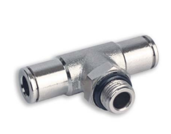 Vepa B187/3 Тройник цанговый М1/8", 6 мм, вращающийся, с уплотнением