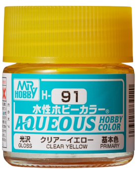 Mr. Hobby Краска 10 мл H91 CLEAR YELLOW