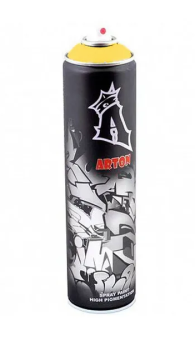 Краска аэрозольная Arton A103 Yellow Cadmium 600 мл