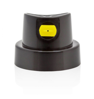 Кэп Montana Flat Jet Cap Medium, черный с желтой вставкой, флэтджэт средний (уп. 50 шт.)