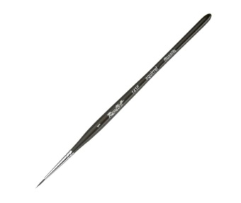 Кисть Roubloff серии 141F №1, белка, круглая, короткая ручка