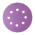 HANKO Диск шлифовальный PP627 Purple Paper 125 мм 8 отв. Р150
