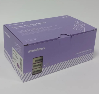 Sandwox Шлифовальная губка серии 285, зернистость P800-P1000, цвет пурпурный