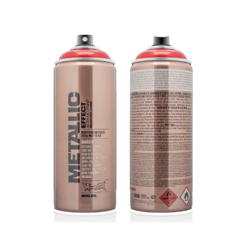 Аэрозольная краска Montana METALLIC Red/ красный, 400 мл