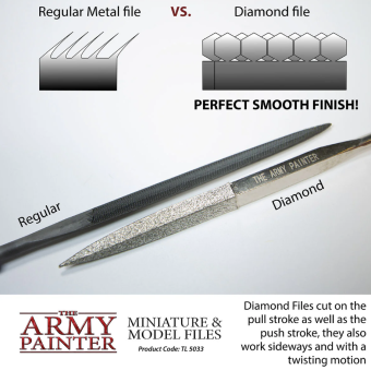 Army Painter Miniature and Model Files Набор надфилей