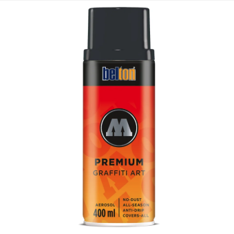 Аэрозольная краска Molotow Premium #222-1 anthracite grey dark