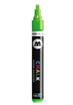 Маркер меловой Molotow Chalk 4 мм neon green (неон зеленый)