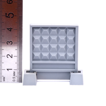 MiniWarPaint Забор секционный ПО-2 размер XS (3 панели + 4 опоры)