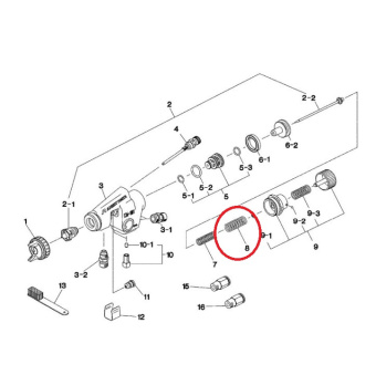 Пружина поршня иглы для Iwata WIDER1A