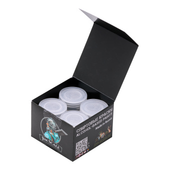 Набор спиртовых красок Jim Scale 02.418 “Истребители России (Су-25)”