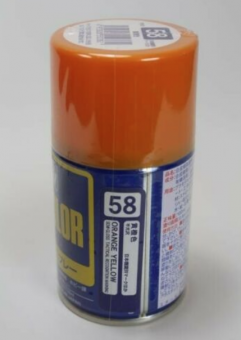 Mr. Hobby Краска в баллончиках 100 мл ORANGE YELLOW