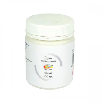 Альбатрос Грунт акриловый белый, 250 мл