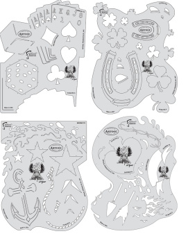 Трафарет Artool BLASTED FX MINI SERIES SET (FH BLTFX 7 MS)