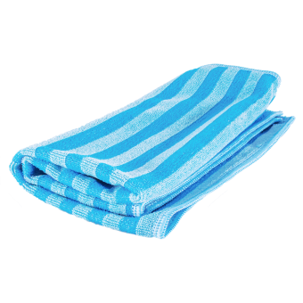 HANKO MC-SCRUB Голубые скраб-салфетки из микрофибры, 40 x 40 см, 2 шт.