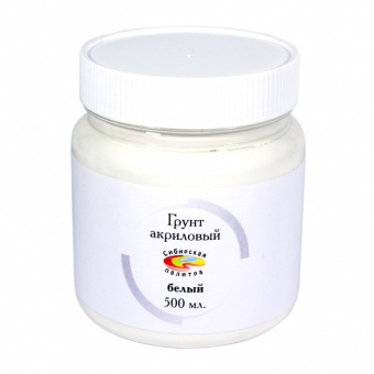 Альбатрос Грунт акриловый белый, 500 мл