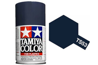 Краска Tamiya TS-53 Deep Metallic Blue (Темно-синий металлик) 100 мл