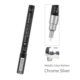 DSPIAE MKS-01 Маркер Суперметаллик хром-серебро (Super Metallic Chrome Silver)
