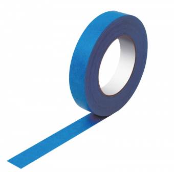 Интерколор Синяя маскировочная лента влагостойкая до 120°C (50 мм x 40 м)