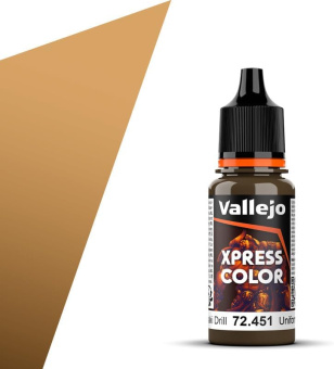 72451 Краска Vallejo Xpress Khaki Drill (Хаки Дрил)