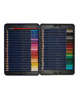 Finenolo Набор акварельных карандашей 48 цветов в металлическом пенале