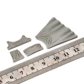 MiniWarPaint Молд котт д'арм и плащи, размер S