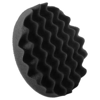 HANKO PD15030BLAC Мягкий полировальный диск из рифленого поролона, 150 x 30 мм