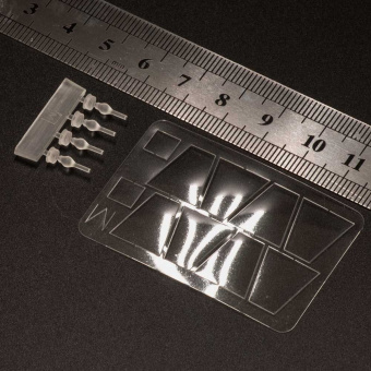 MiniWarPaint Столб фонарный "чугунный" 1-2 фонаря, размер M