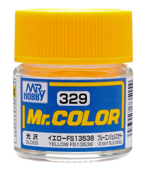 Mr. Hobby Краска 10 мл C329 YELLOW FS13538