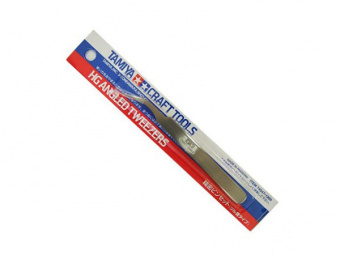 Tamiya 74047 Угловой пинцет HG Angled Tweezers
